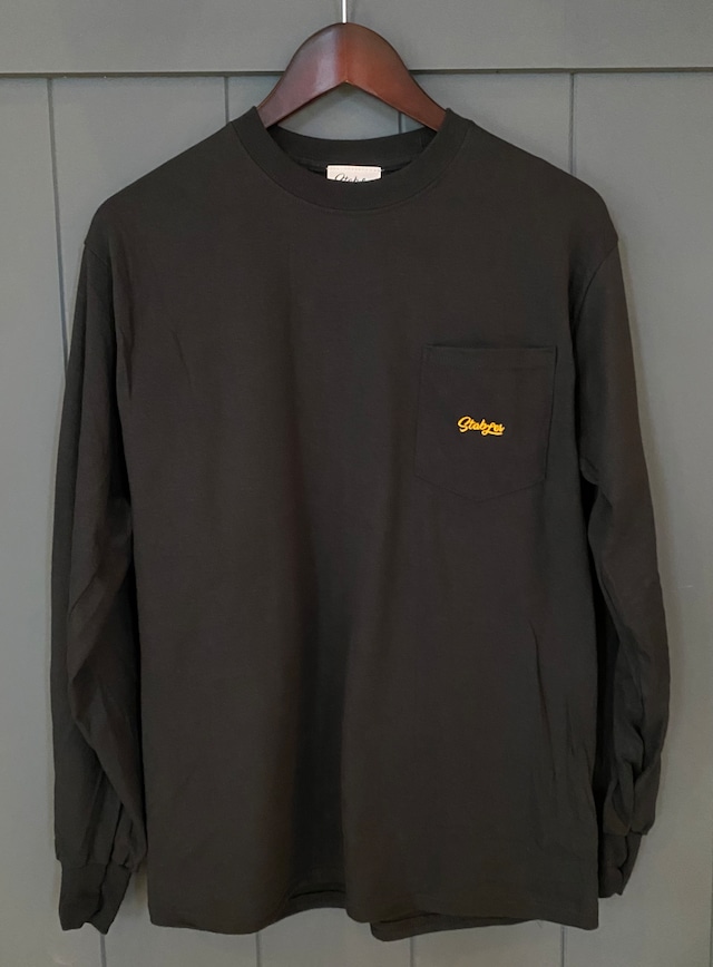 One point poket L/S T