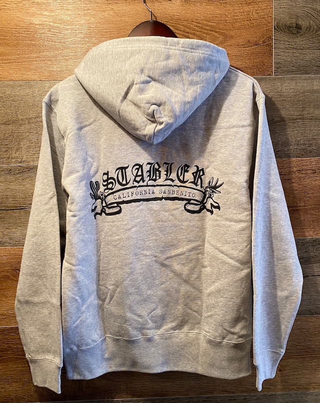 Cactus＆Swallow P/O sweat hoodie